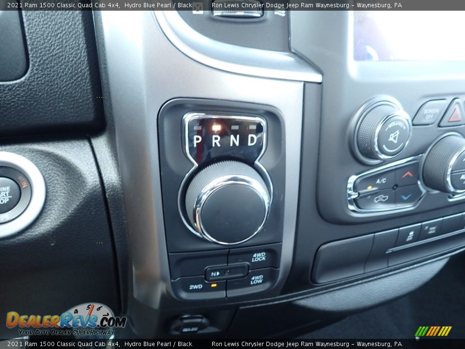 2021 Ram 1500 Classic Quad Cab 4x4 Hydro Blue Pearl / Black Photo #20