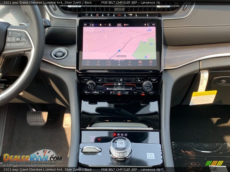 2021 Jeep Grand Cherokee L Limited 4x4 Silver Zynith / Black Photo #10