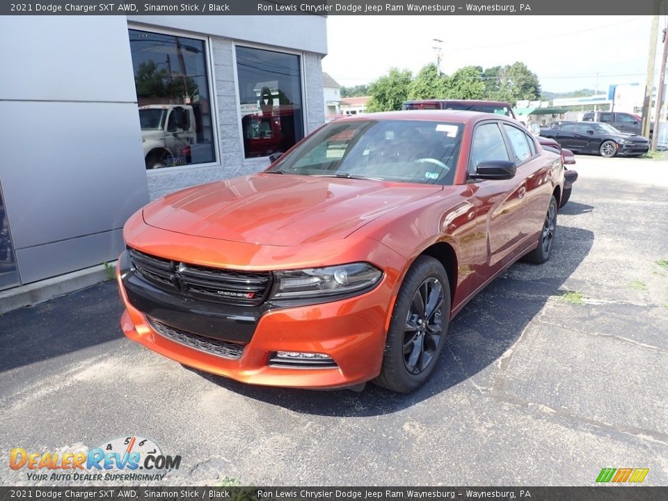 2021 Dodge Charger SXT AWD Sinamon Stick / Black Photo #1