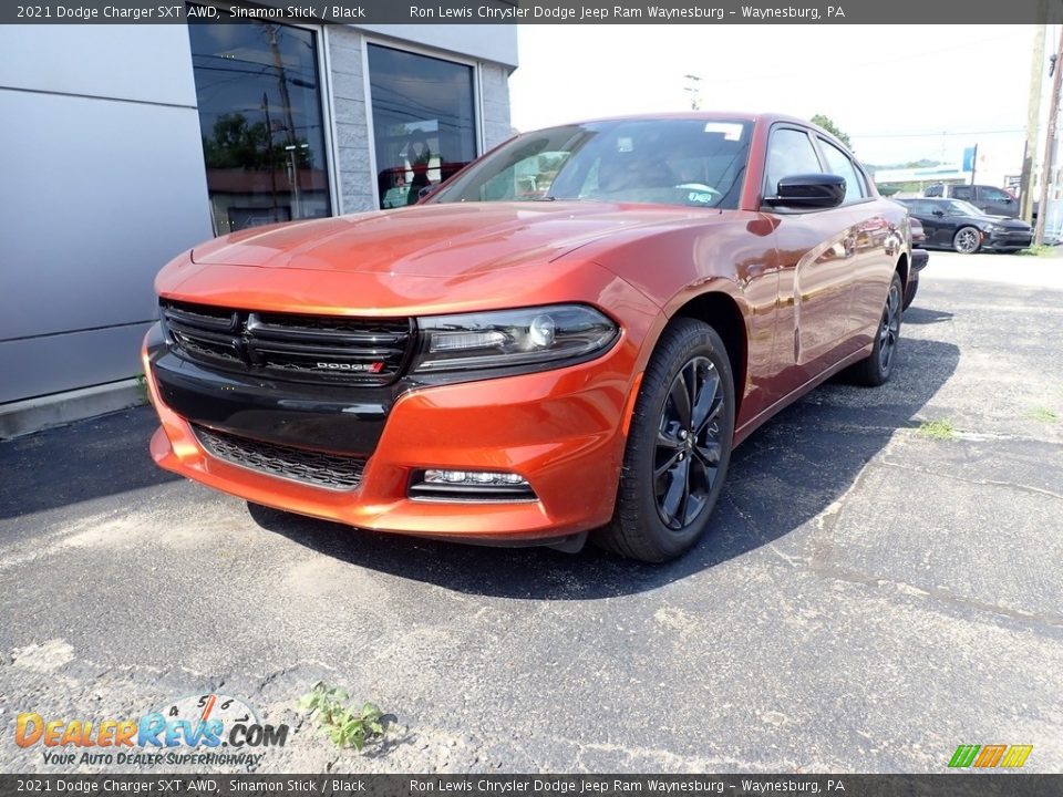 2021 Dodge Charger SXT AWD Sinamon Stick / Black Photo #2