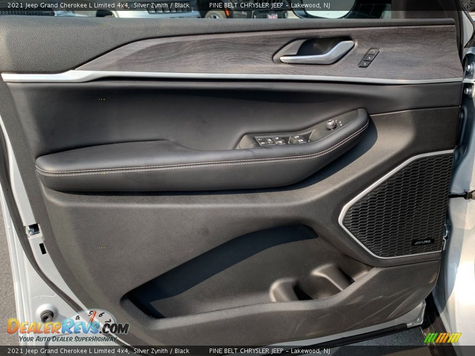 2021 Jeep Grand Cherokee L Limited 4x4 Silver Zynith / Black Photo #12
