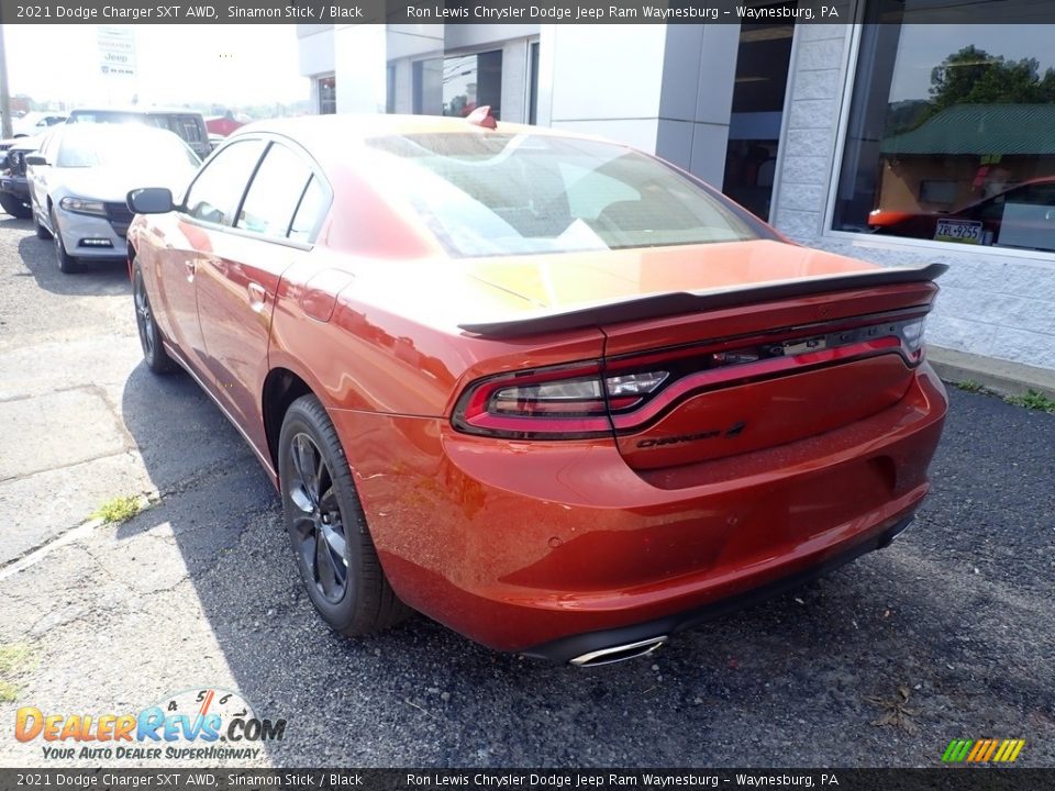 2021 Dodge Charger SXT AWD Sinamon Stick / Black Photo #3