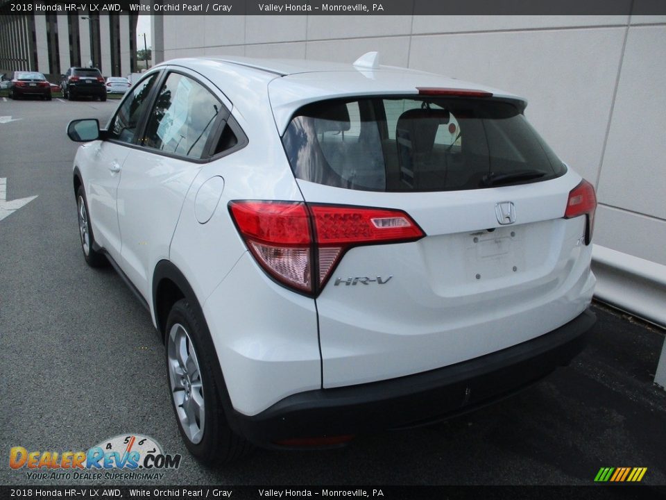 2018 Honda HR-V LX AWD White Orchid Pearl / Gray Photo #3