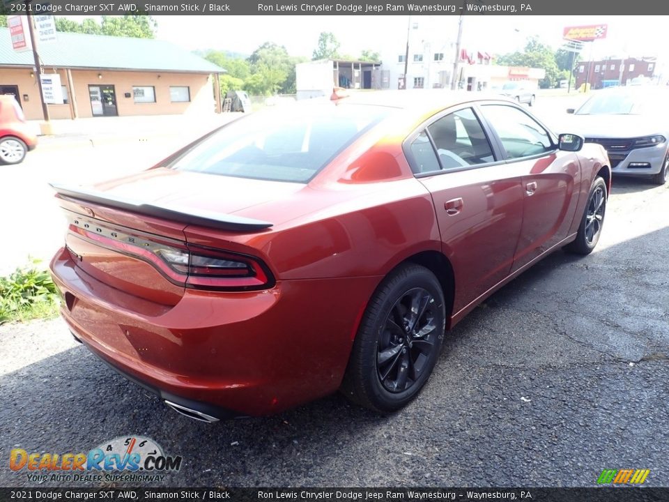 2021 Dodge Charger SXT AWD Sinamon Stick / Black Photo #5