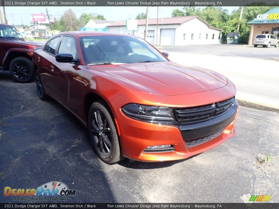 2021 Dodge Charger SXT AWD Sinamon Stick / Black Photo #6