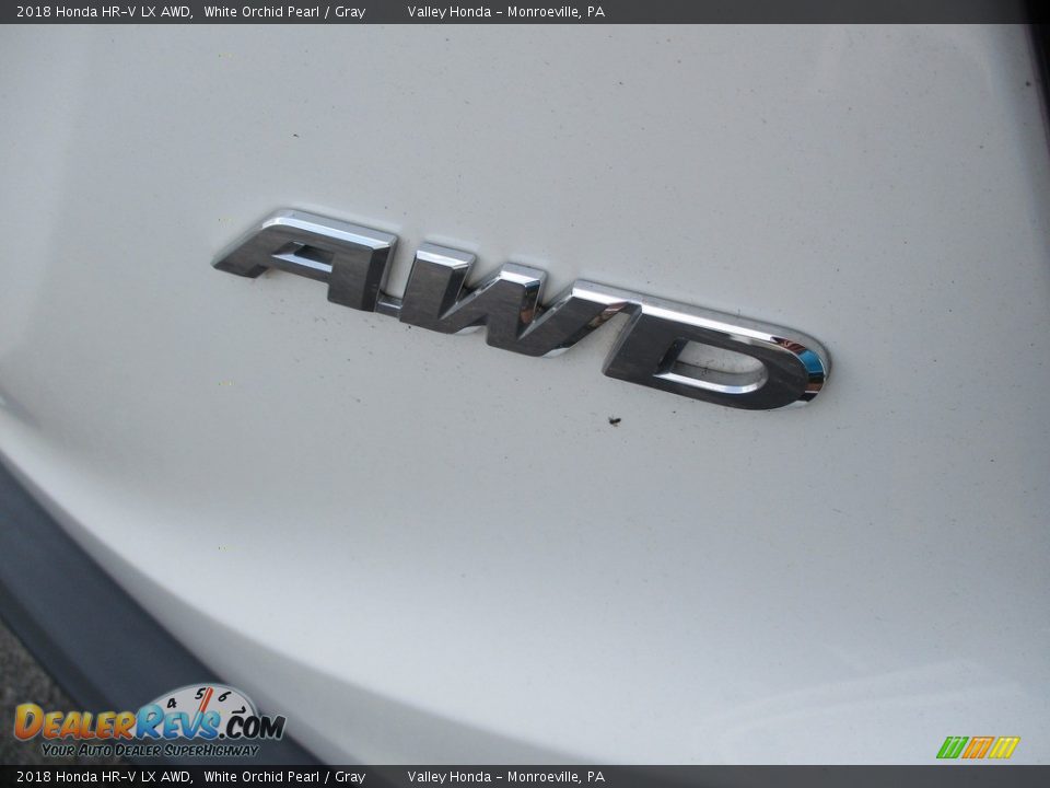 2018 Honda HR-V LX AWD White Orchid Pearl / Gray Photo #6