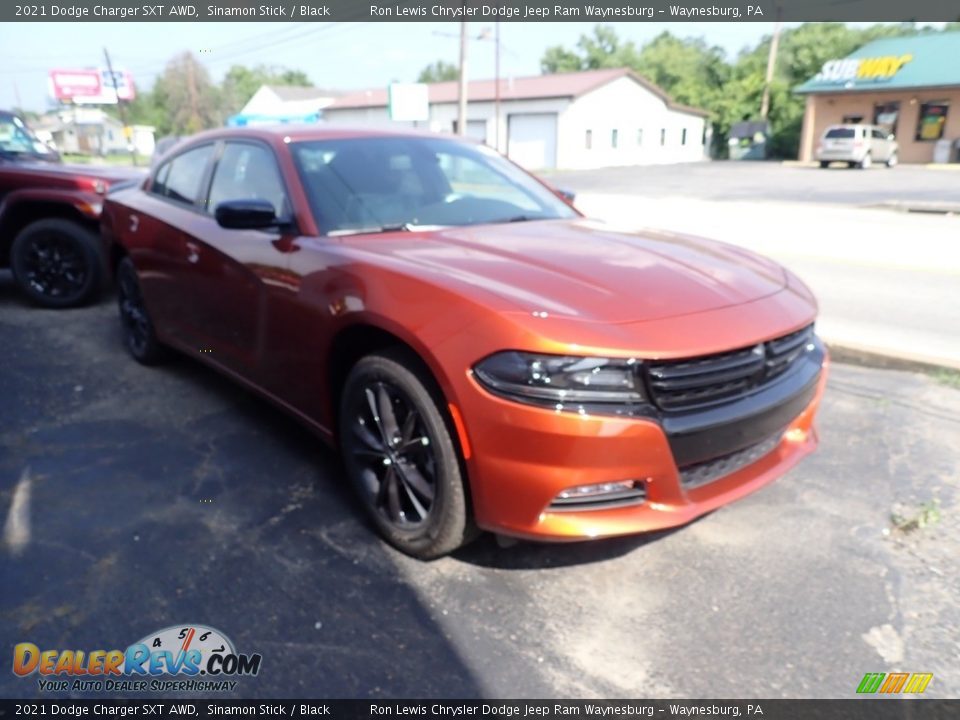 2021 Dodge Charger SXT AWD Sinamon Stick / Black Photo #7