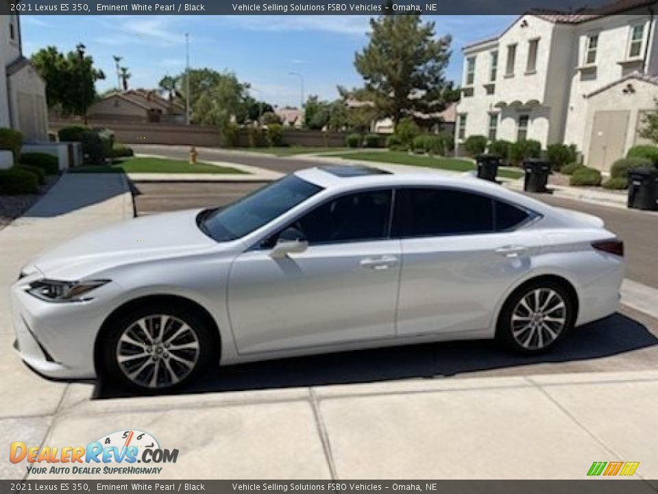 2021 Lexus ES 350 Eminent White Pearl / Black Photo #1