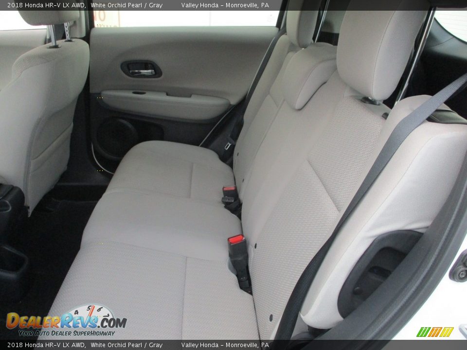 2018 Honda HR-V LX AWD White Orchid Pearl / Gray Photo #13