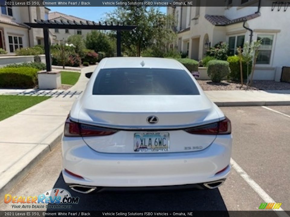 2021 Lexus ES 350 Eminent White Pearl / Black Photo #4