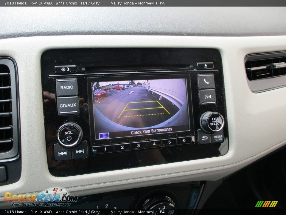 2018 Honda HR-V LX AWD White Orchid Pearl / Gray Photo #16