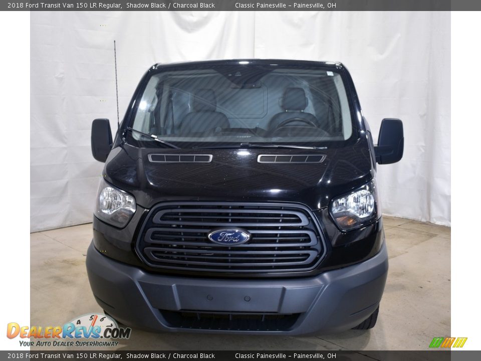 Shadow Black 2018 Ford Transit Van 150 LR Regular Photo #4