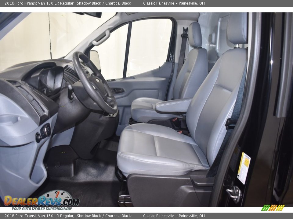 Charcoal Black Interior - 2018 Ford Transit Van 150 LR Regular Photo #7