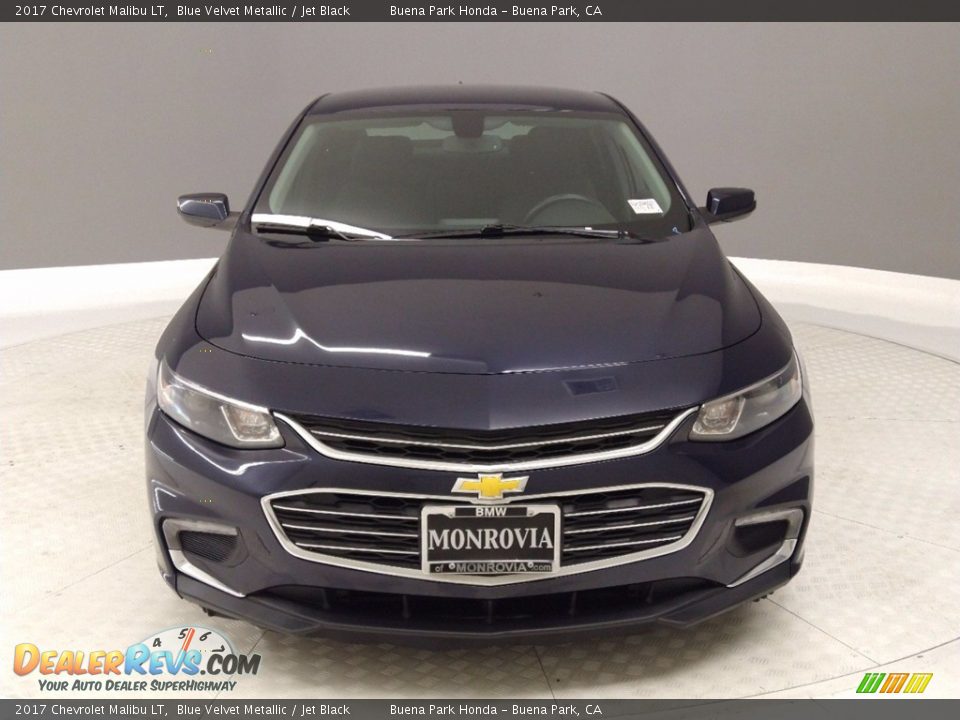 2017 Chevrolet Malibu LT Blue Velvet Metallic / Jet Black Photo #2