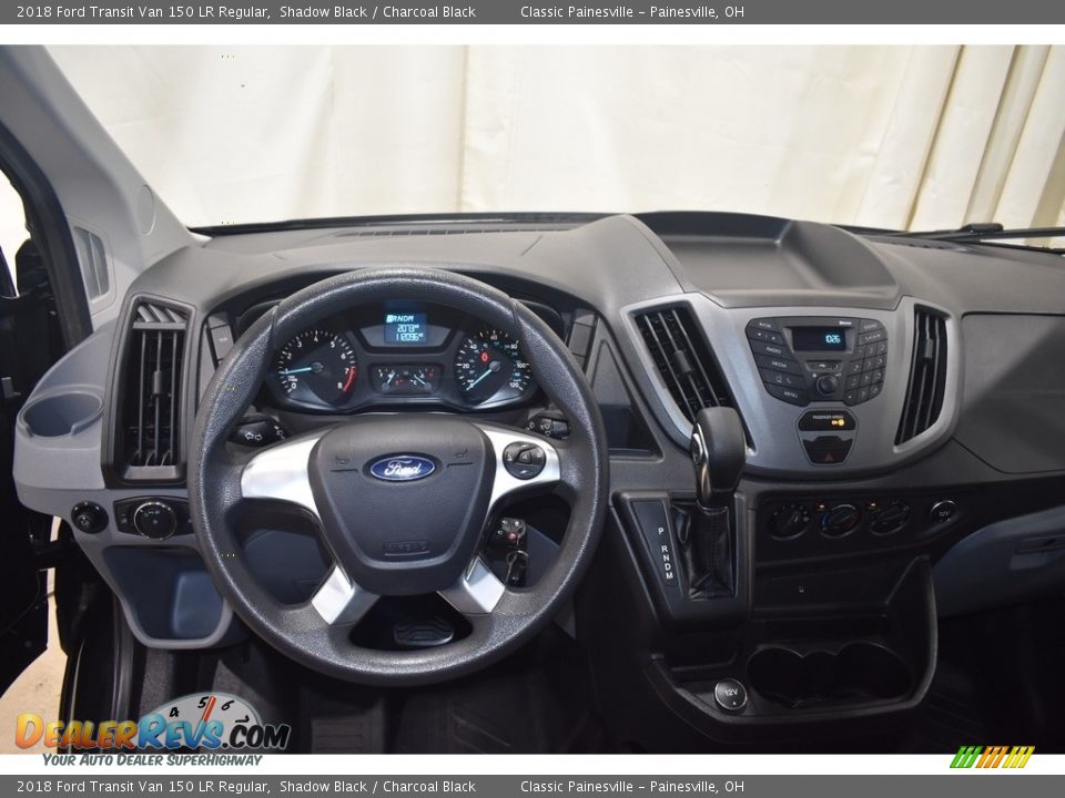 Dashboard of 2018 Ford Transit Van 150 LR Regular Photo #11