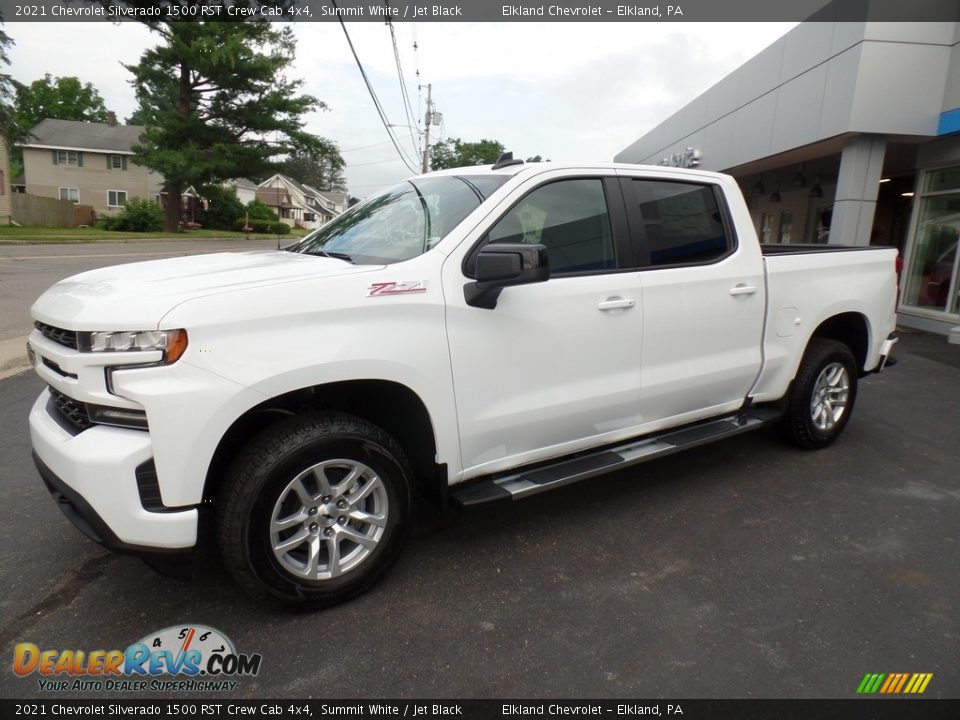 2021 Chevrolet Silverado 1500 RST Crew Cab 4x4 Summit White / Jet Black Photo #1