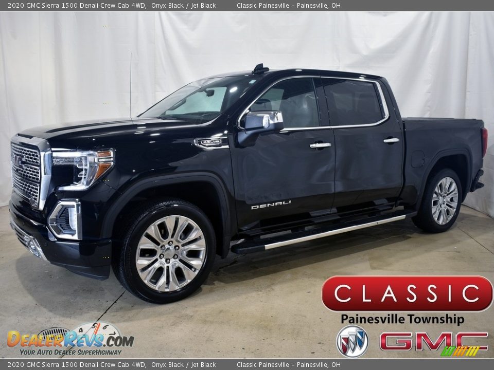 2020 GMC Sierra 1500 Denali Crew Cab 4WD Onyx Black / Jet Black Photo #1