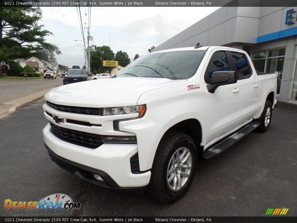 2021 Chevrolet Silverado 1500 RST Crew Cab 4x4 Summit White / Jet Black Photo #2