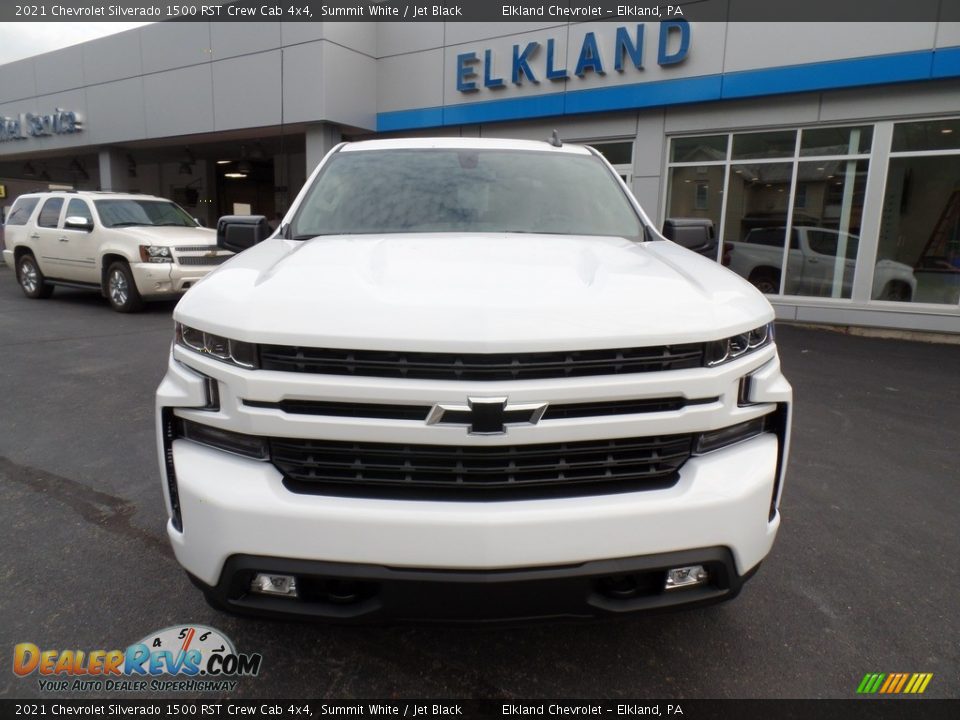 2021 Chevrolet Silverado 1500 RST Crew Cab 4x4 Summit White / Jet Black Photo #3