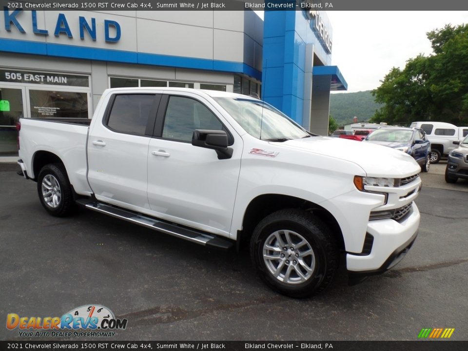 2021 Chevrolet Silverado 1500 RST Crew Cab 4x4 Summit White / Jet Black Photo #5