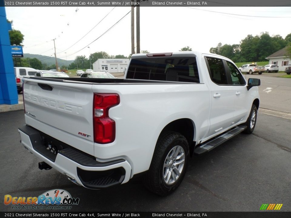 2021 Chevrolet Silverado 1500 RST Crew Cab 4x4 Summit White / Jet Black Photo #7