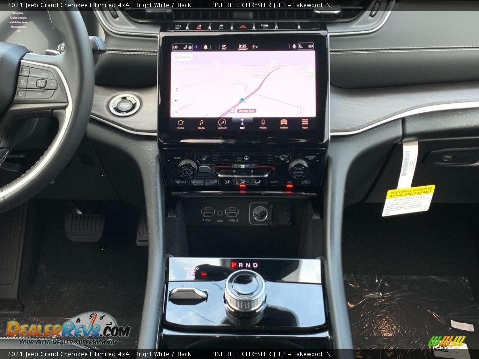 2021 Jeep Grand Cherokee L Limited 4x4 Bright White / Black Photo #10