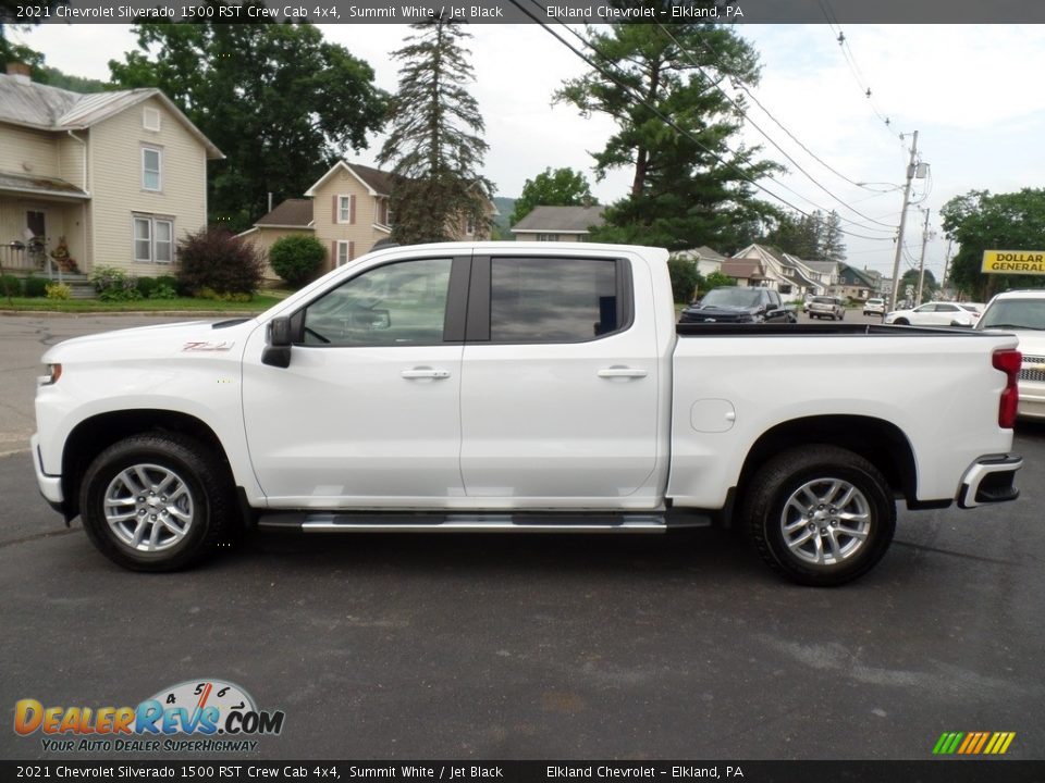 2021 Chevrolet Silverado 1500 RST Crew Cab 4x4 Summit White / Jet Black Photo #10