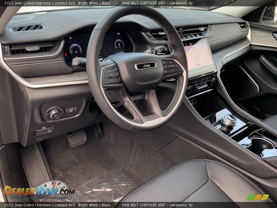 2021 Jeep Grand Cherokee L Limited 4x4 Steering Wheel Photo #13