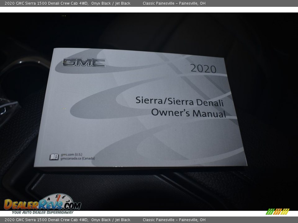 2020 GMC Sierra 1500 Denali Crew Cab 4WD Onyx Black / Jet Black Photo #16