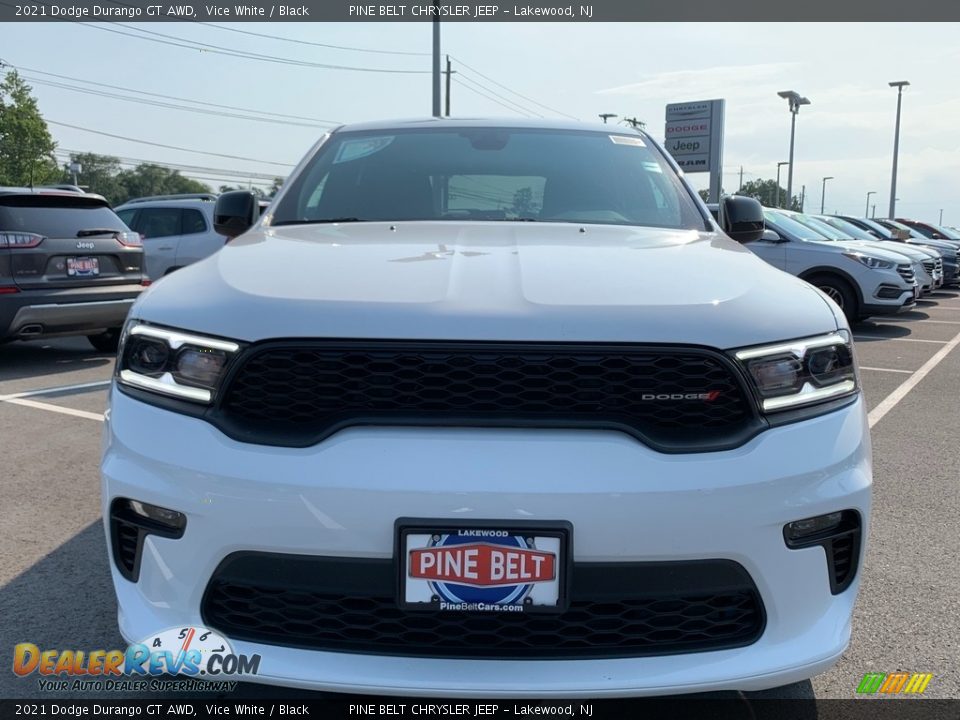 2021 Dodge Durango GT AWD Vice White / Black Photo #3