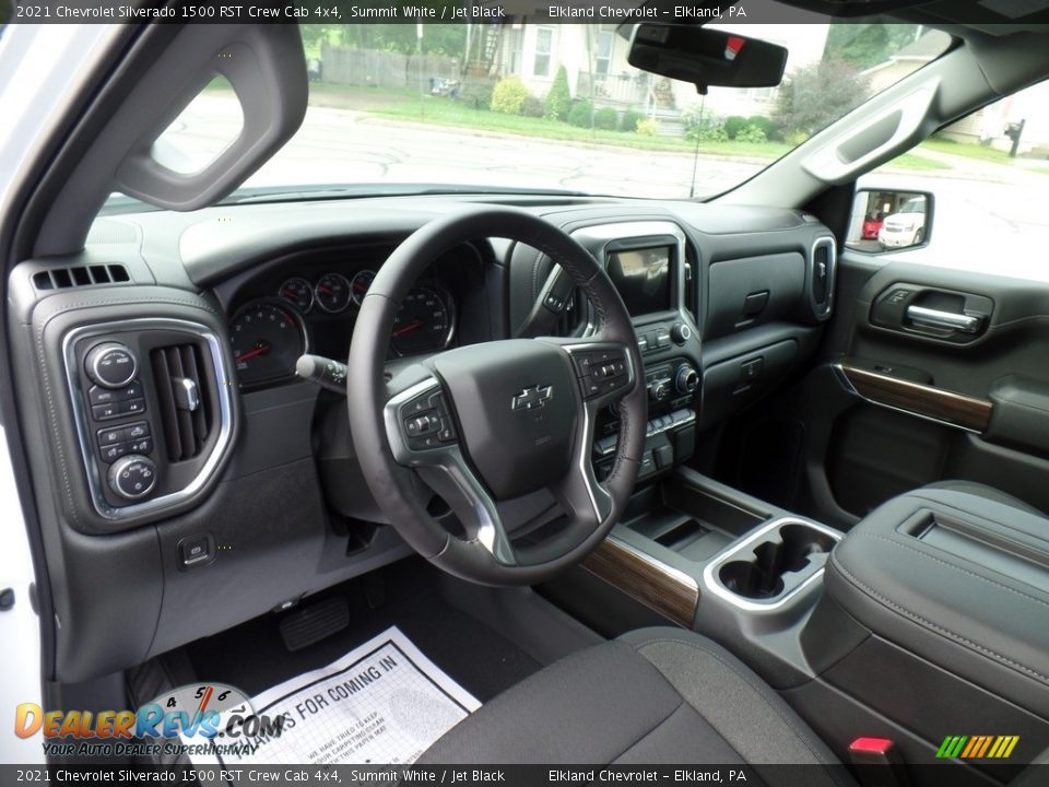2021 Chevrolet Silverado 1500 RST Crew Cab 4x4 Summit White / Jet Black Photo #19