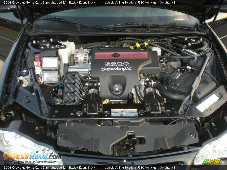 2004 Chevrolet Monte Carlo Supercharged SS Black / Ebony Black Photo #26