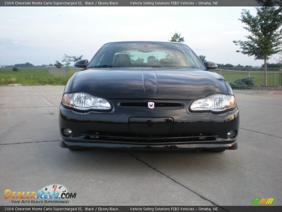 2004 Chevrolet Monte Carlo Supercharged SS Black / Ebony Black Photo #28