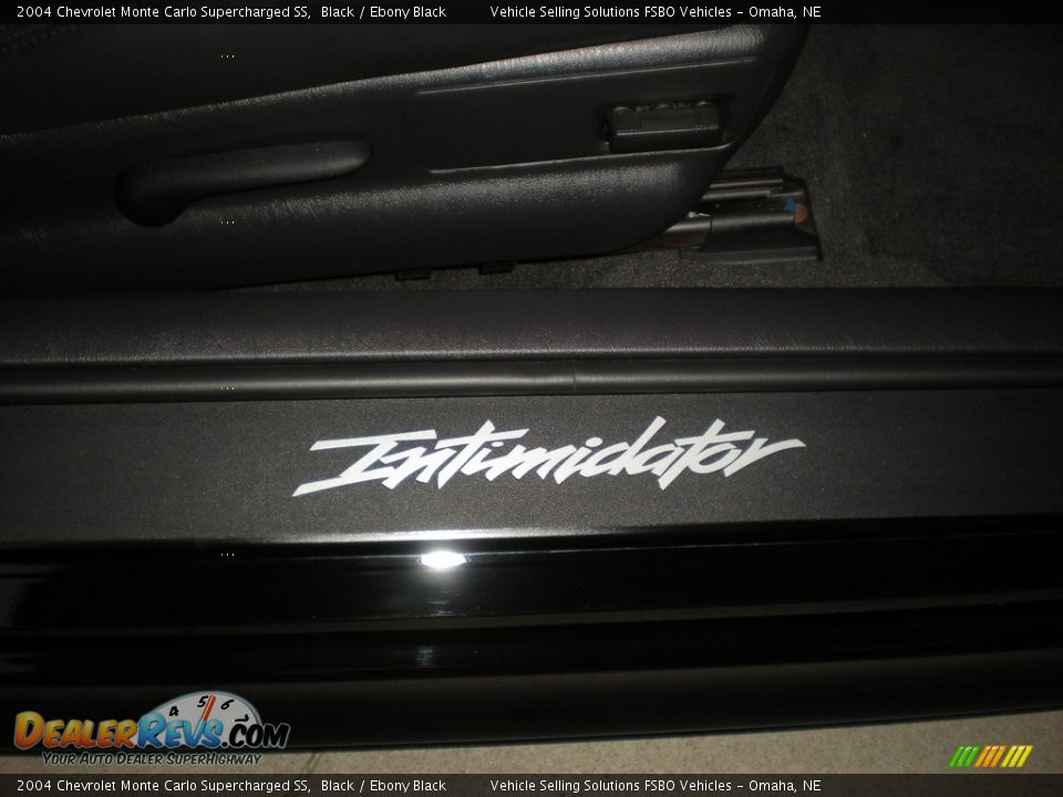 2004 Chevrolet Monte Carlo Supercharged SS Black / Ebony Black Photo #29