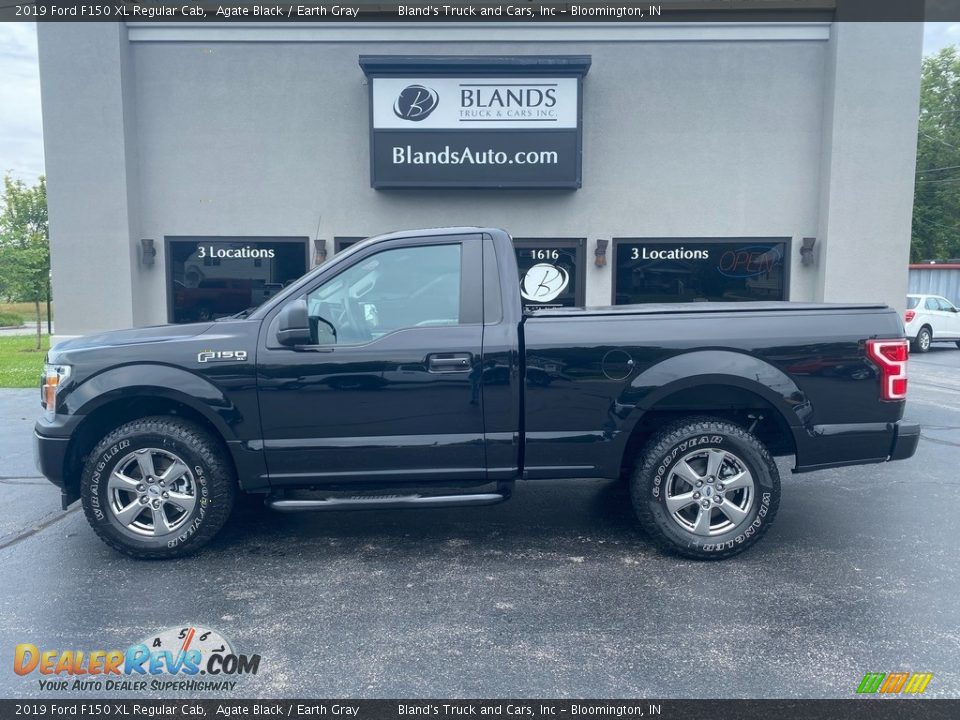 2019 Ford F150 XL Regular Cab Agate Black / Earth Gray Photo #1