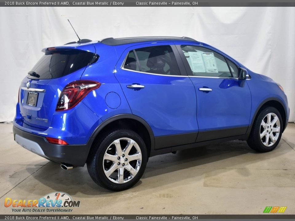 2018 Buick Encore Preferred II AWD Coastal Blue Metallic / Ebony Photo #2