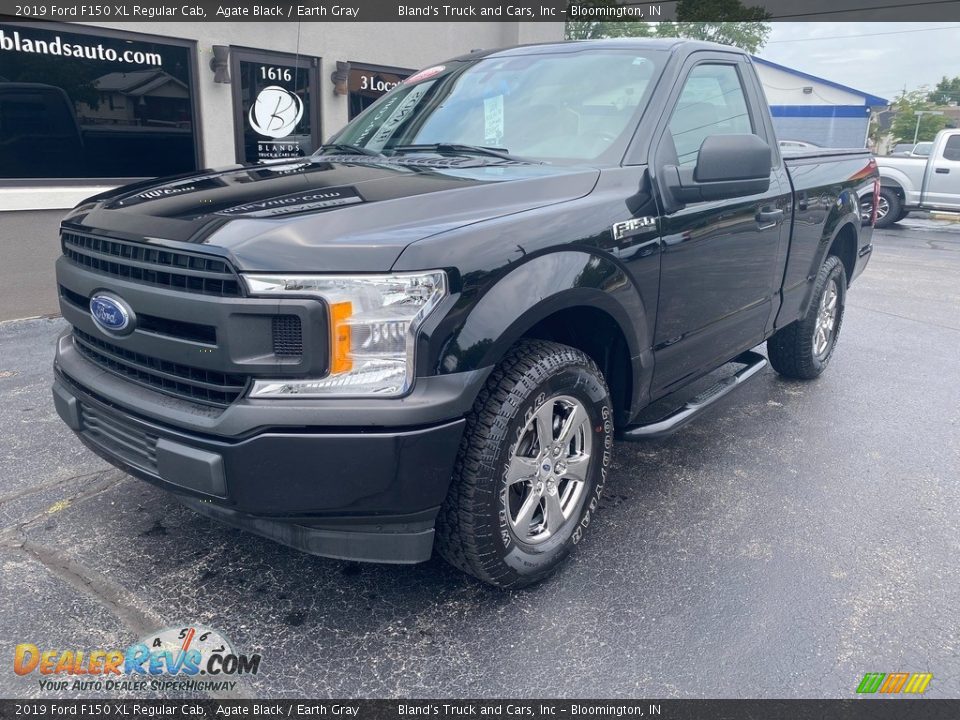 2019 Ford F150 XL Regular Cab Agate Black / Earth Gray Photo #2