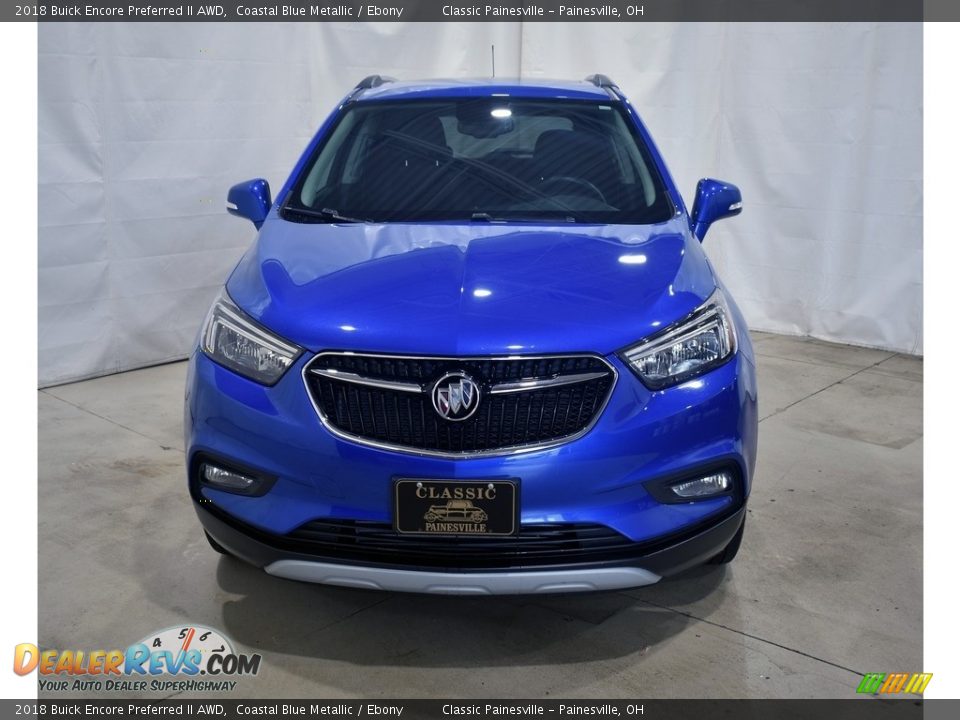 2018 Buick Encore Preferred II AWD Coastal Blue Metallic / Ebony Photo #4