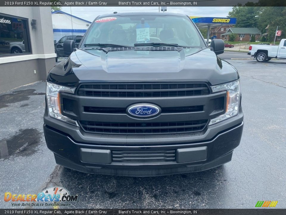 2019 Ford F150 XL Regular Cab Agate Black / Earth Gray Photo #3