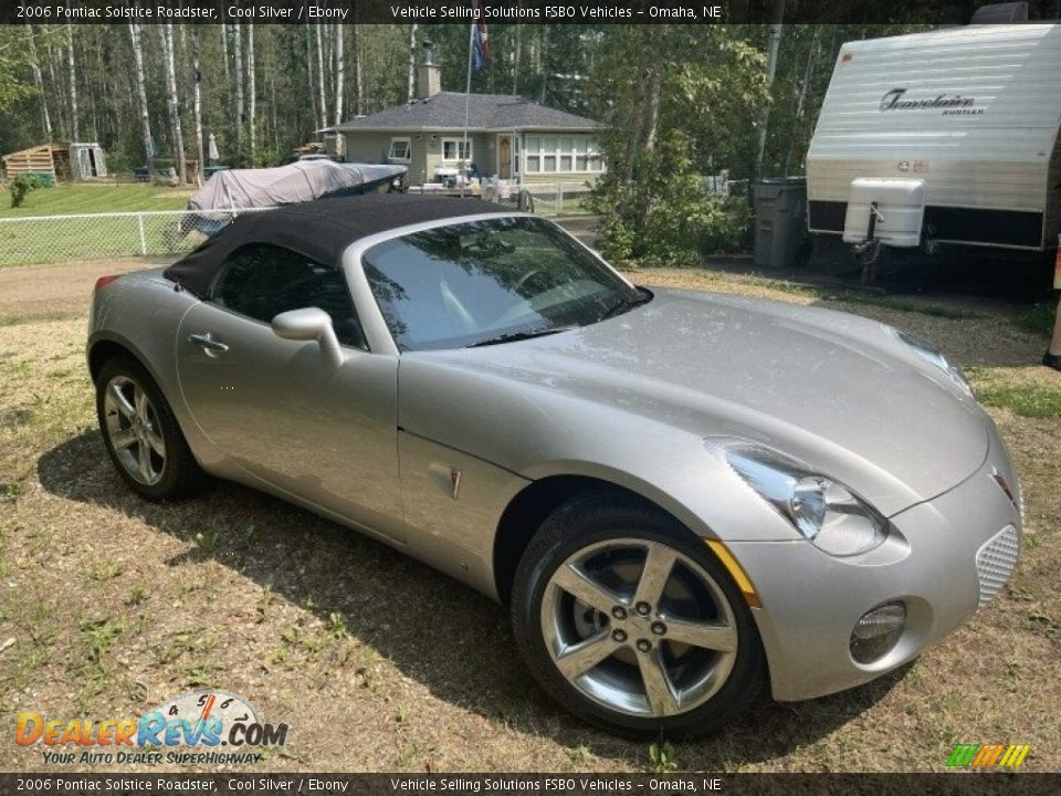 2006 Pontiac Solstice Roadster Cool Silver / Ebony Photo #1