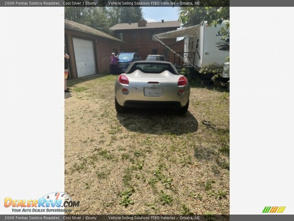 2006 Pontiac Solstice Roadster Cool Silver / Ebony Photo #3