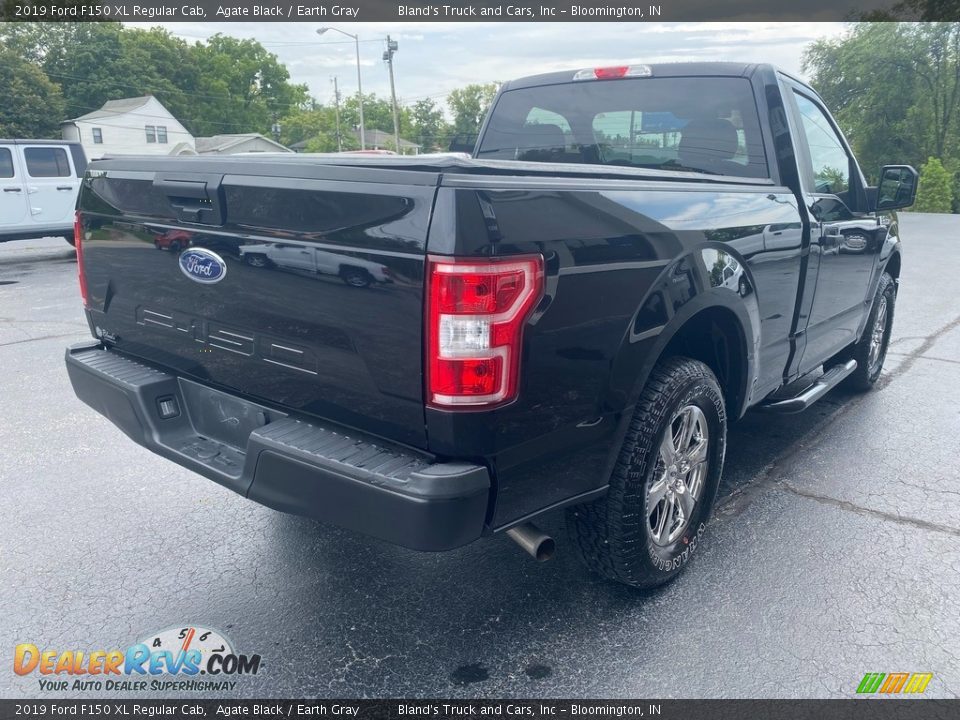 2019 Ford F150 XL Regular Cab Agate Black / Earth Gray Photo #5