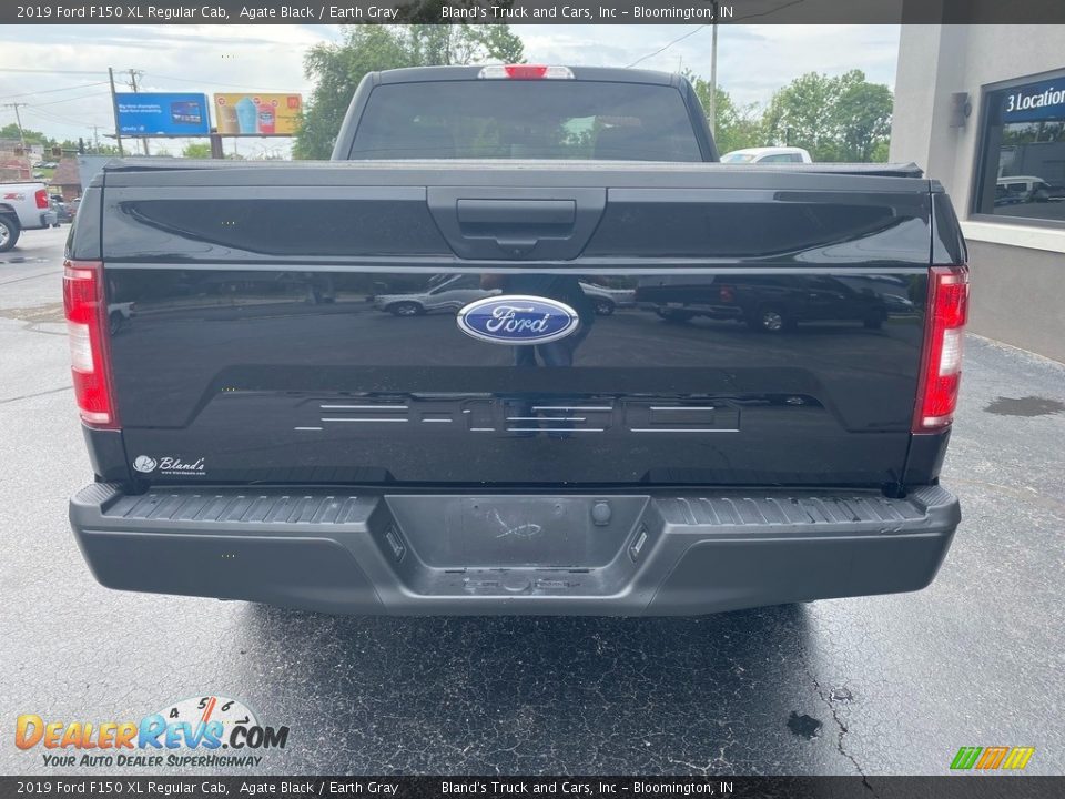 2019 Ford F150 XL Regular Cab Agate Black / Earth Gray Photo #6