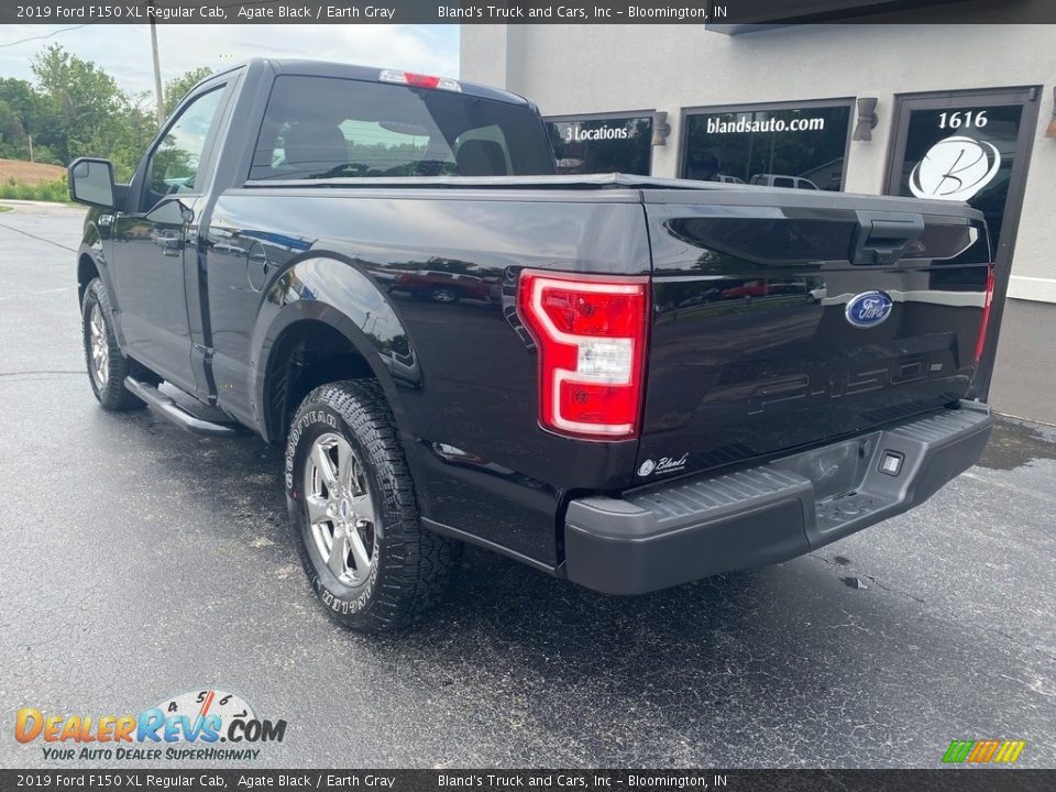 2019 Ford F150 XL Regular Cab Agate Black / Earth Gray Photo #7