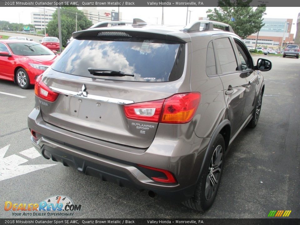 2018 Mitsubishi Outlander Sport SE AWC Quartz Brown Metallic / Black Photo #5