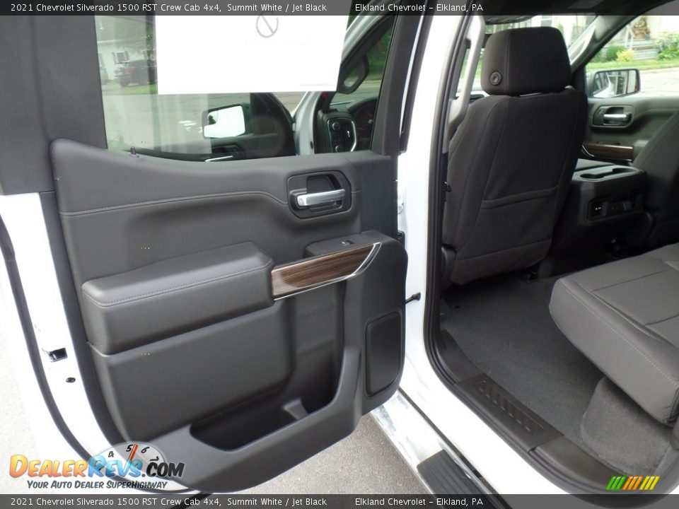 2021 Chevrolet Silverado 1500 RST Crew Cab 4x4 Summit White / Jet Black Photo #36