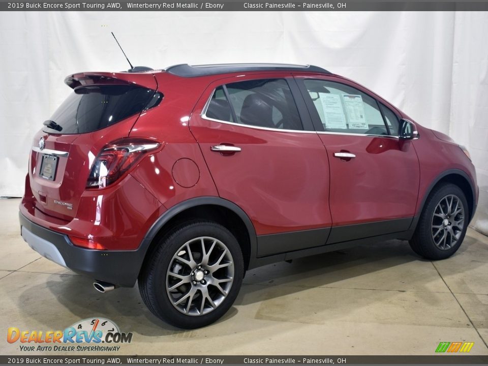 2019 Buick Encore Sport Touring AWD Winterberry Red Metallic / Ebony Photo #2