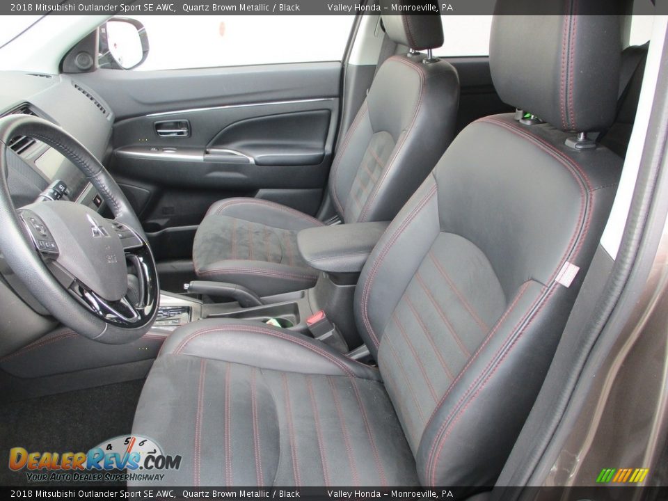 Front Seat of 2018 Mitsubishi Outlander Sport SE AWC Photo #12