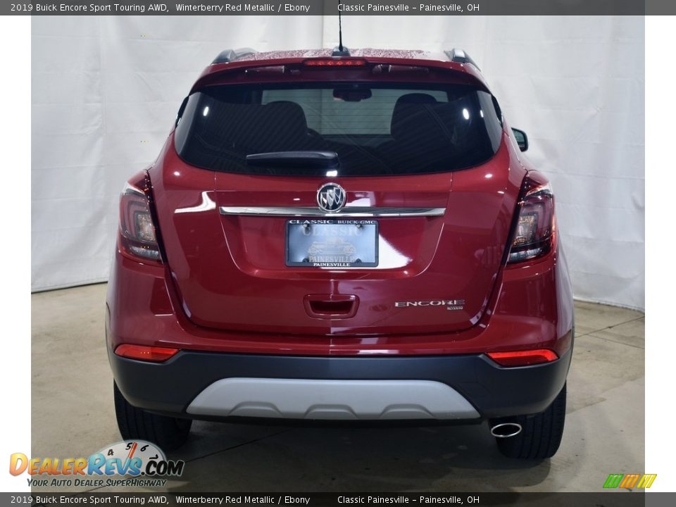 2019 Buick Encore Sport Touring AWD Winterberry Red Metallic / Ebony Photo #3