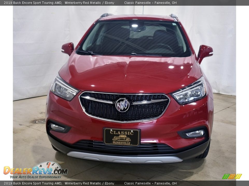 2019 Buick Encore Sport Touring AWD Winterberry Red Metallic / Ebony Photo #4